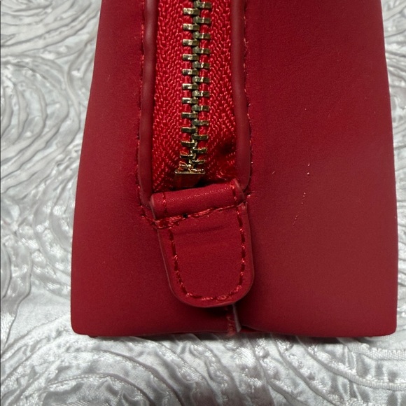 Dolce & Gabbana Make Up Red Dome Cosmetic Pouch with Gold Logo - Picture 4 of 12